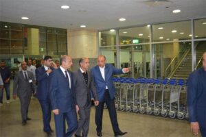 استعدادات مطار برج العرب